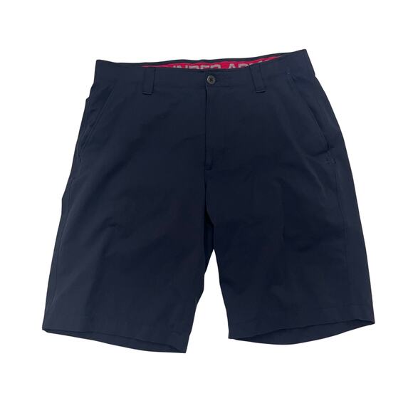 Under Armour Golf Chino Shorts ~Black Men's Size 36 - Picture 1 of 5